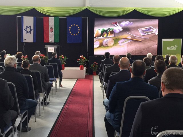 Tama raktárcsarnok átadó ünnepség 09